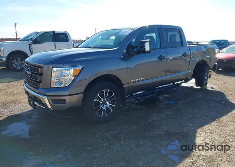 2024 Nissan Titan Sv 4X2 from USA, damaged, VIN 1N6AA1EF4RN114004